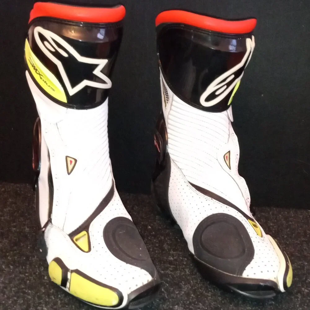 Alpinestar S-MX Plus Vented motorcycle boots. - Picture 3 of 3